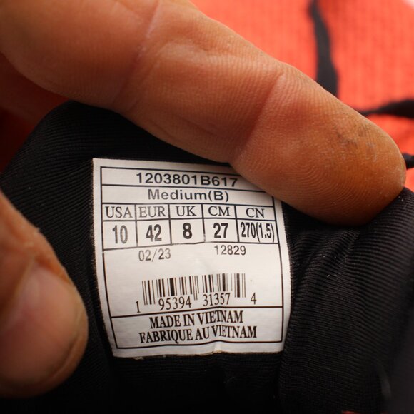 Brooks Ghost 15 Women’s Size 10 Running Lace Up Shoes Orange Teal 1203801B617 - Picture 3 of 8